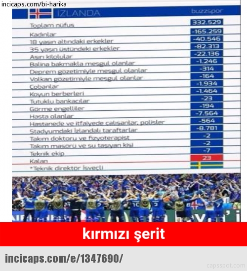 Türkiye İzlanda maçı Capsleri 0-3 14