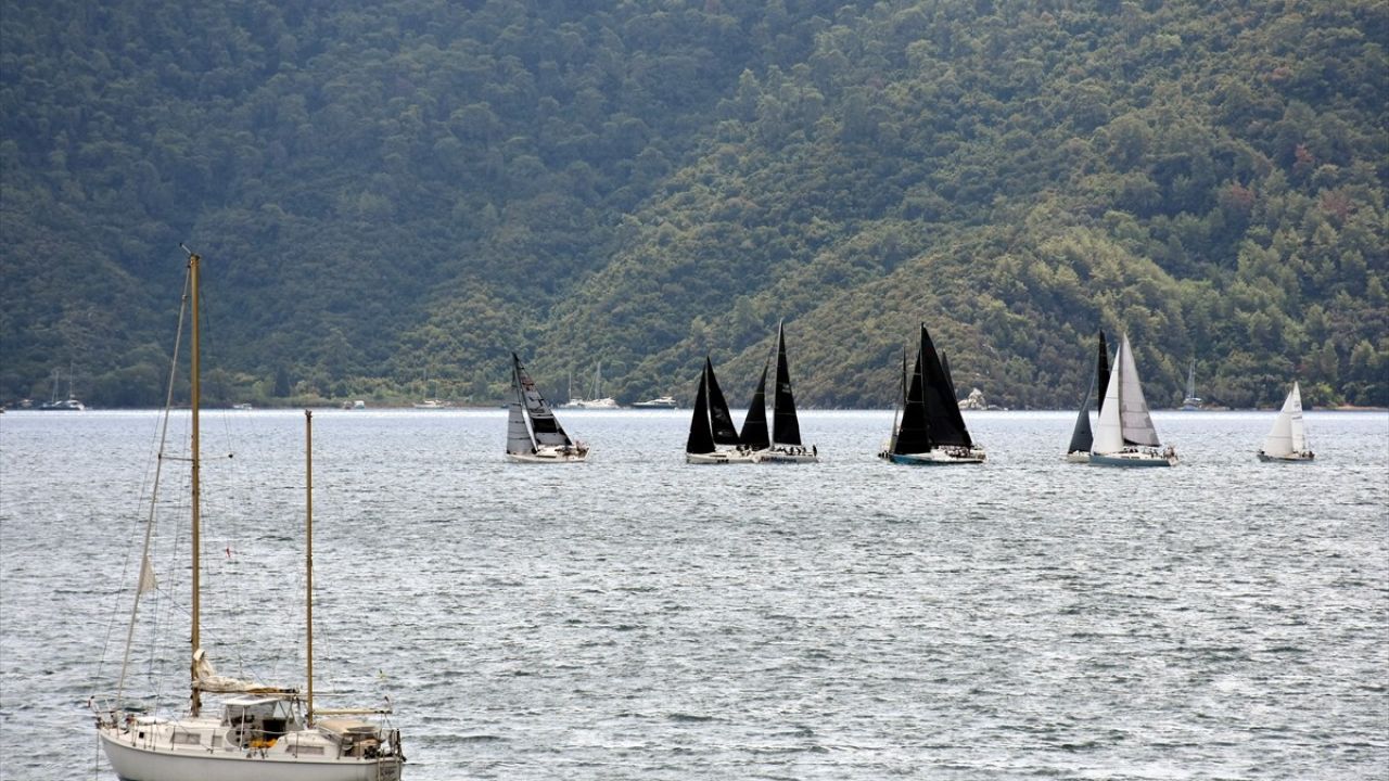 Marmaris'te Heyecan Dolu Kırlangıç Kupası Yat Yarışları Sona Erdi