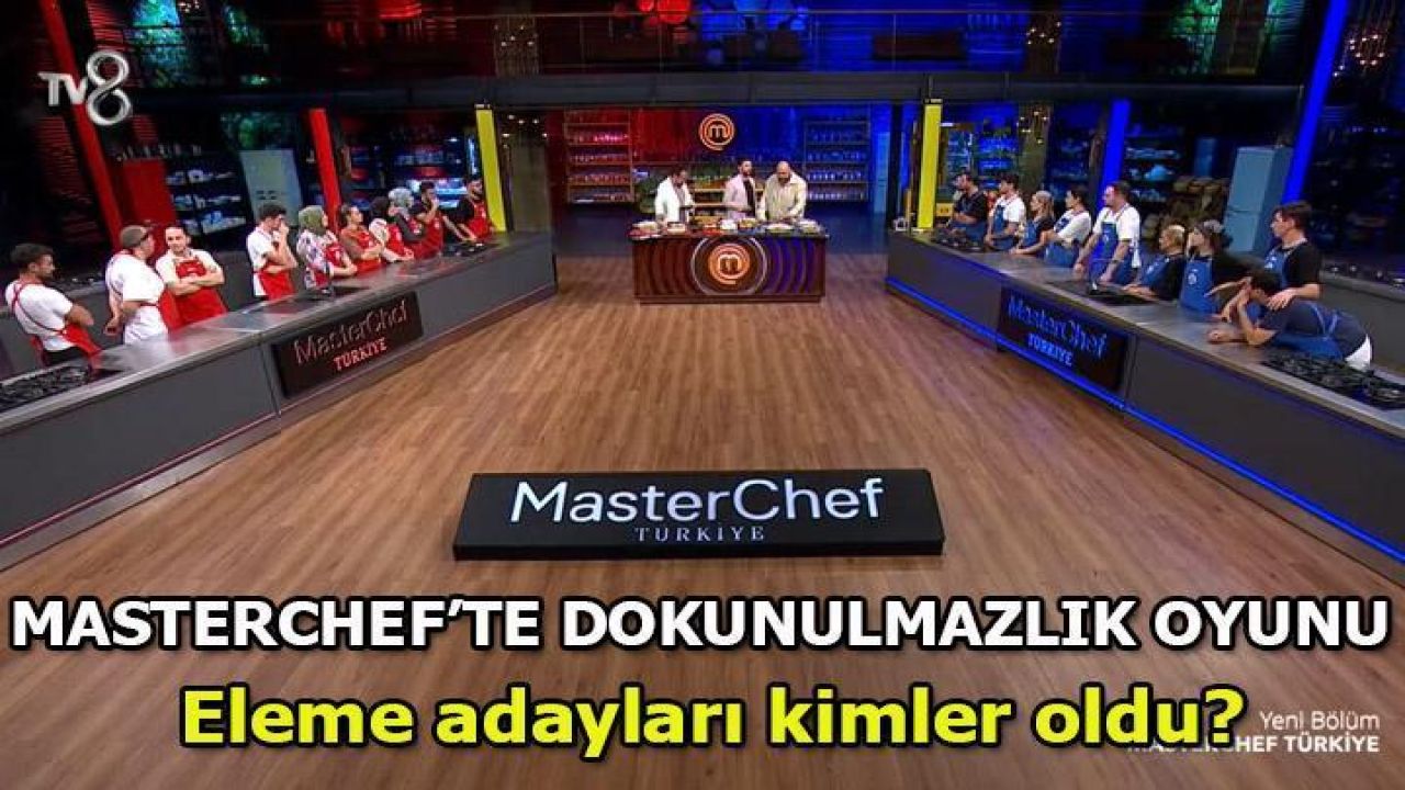 MASTERCHEF ELEME ADAYLARI KİMLER OLDU? MasterChef kim kazandı? 17 Eylül Salı MasterChef dokunulmazlığı kim, hangi takım aldı?