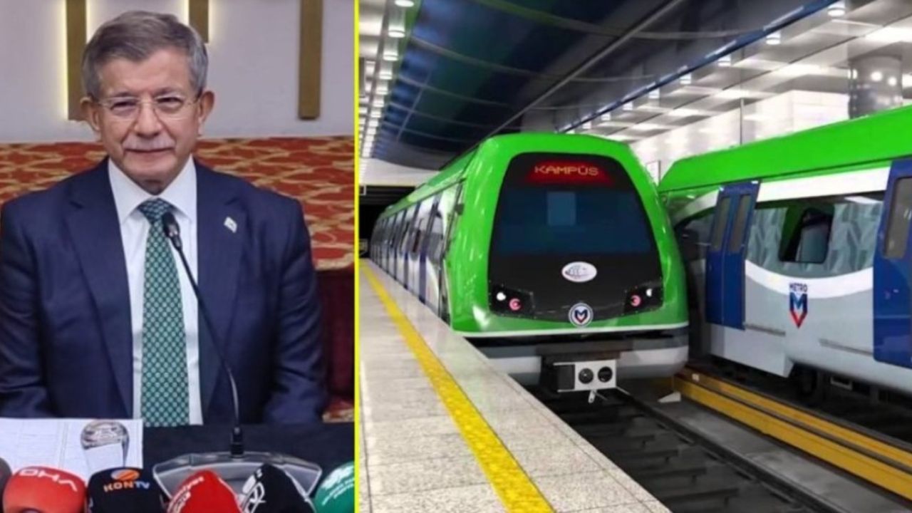 Ahmet Davutoğlu'ndan Konya Metro Projesi'nin arkasındaki gerçek!