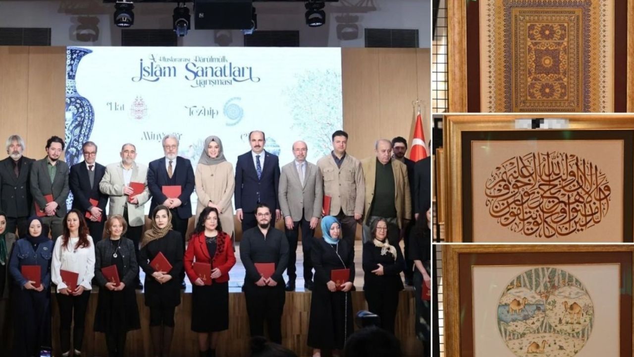 Konya'daki İslami sanatlar yarışmasında dereceye girenler belli oldu