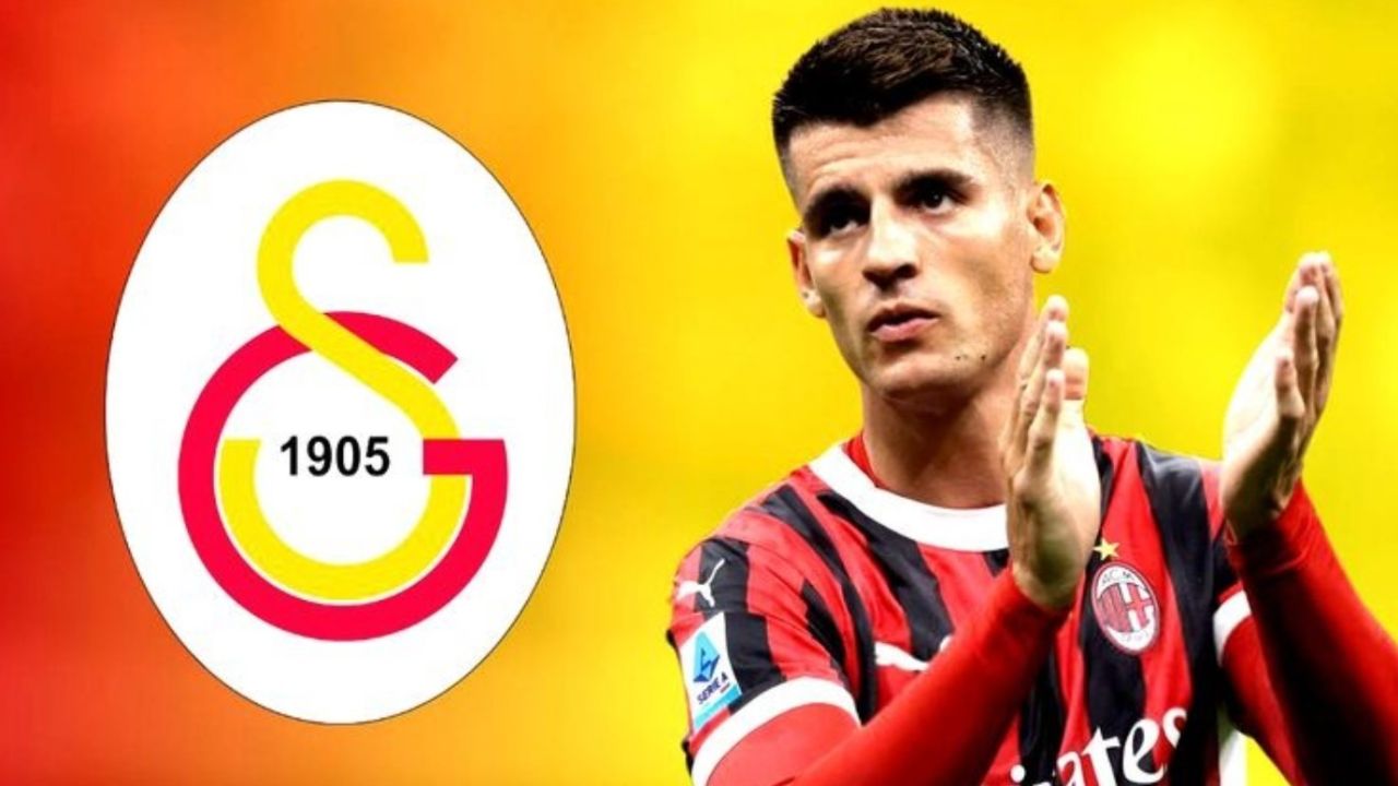 Galatasaray'ın Milan'dan transferi Morata imzaya geldi!