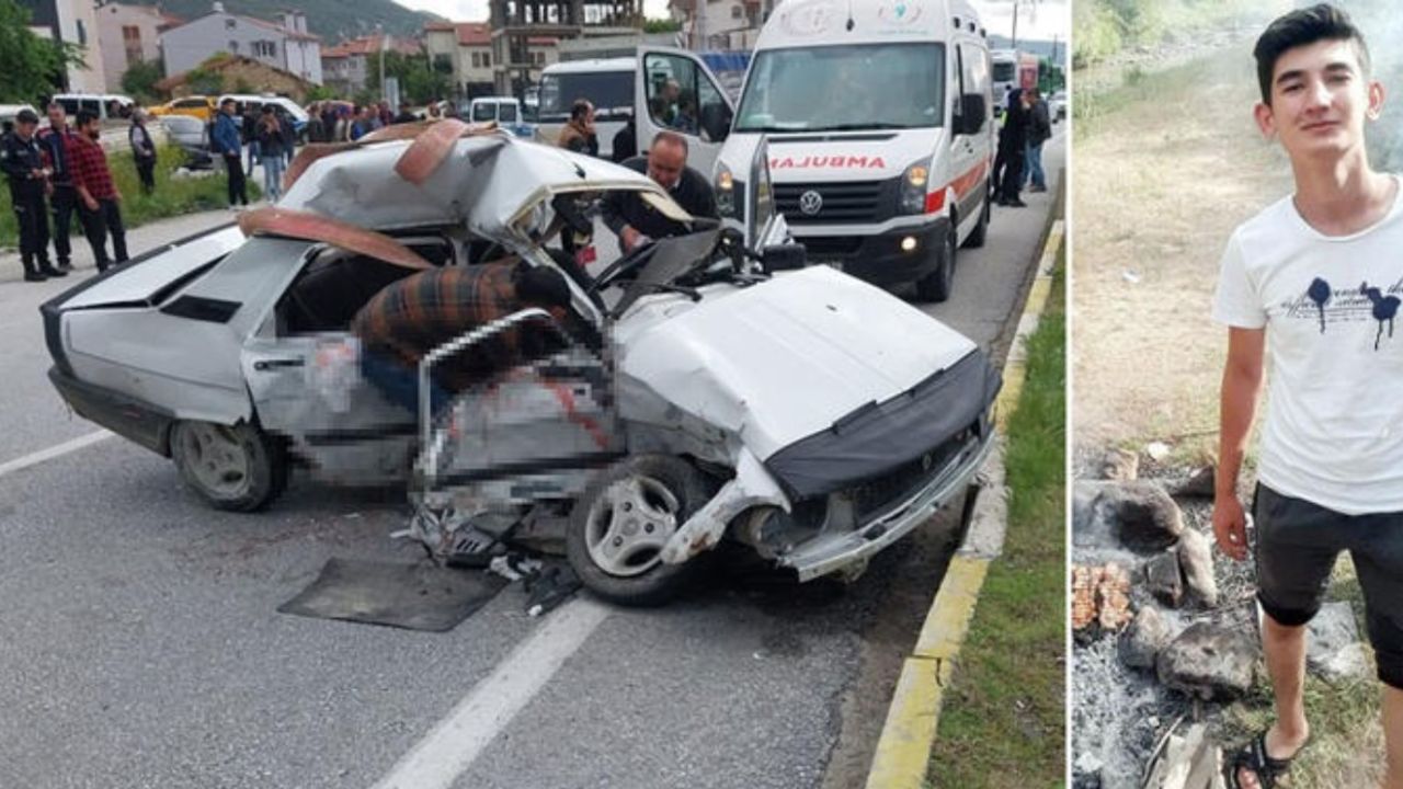 Afyonkarahisar-Konya kara yolundaki kaza 18 yaşındaki Mustafa'yı hayattan aldı!