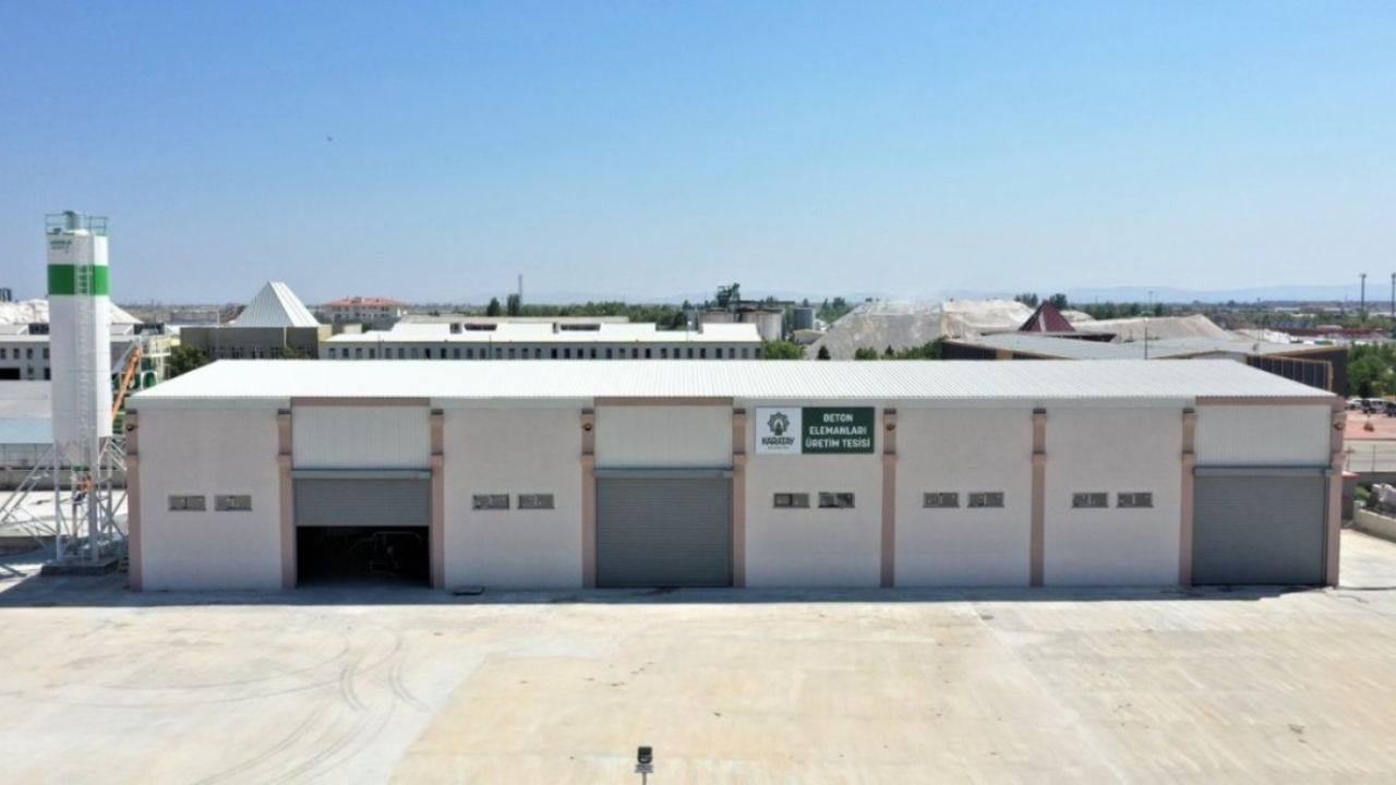 Karatay Belediyesi, 11.000 metrekarelik alana kurduğu tesisle artık kendi taşını üretecek!