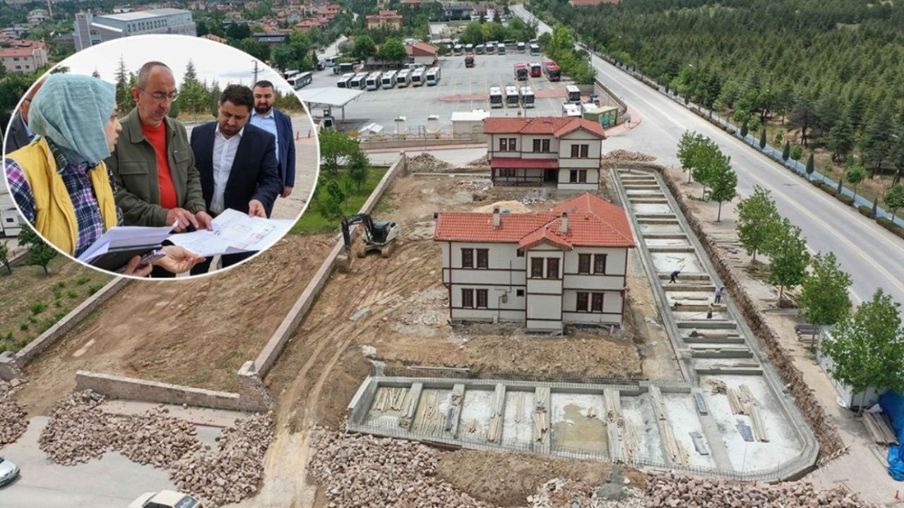 Meram'ın kültürünü tanıtacak müze inşaatında sona gelindi!