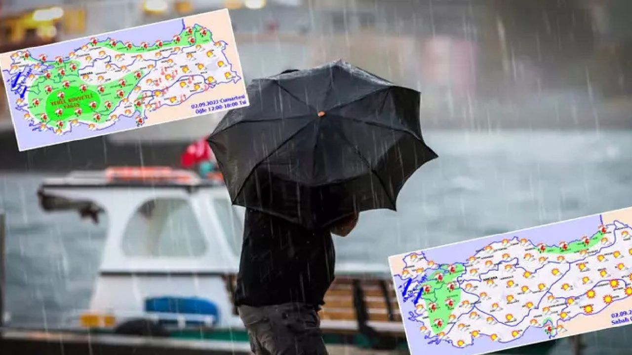 Meteoroloji'den Ankara ve İstanbul için sağanak yağış uyarısı