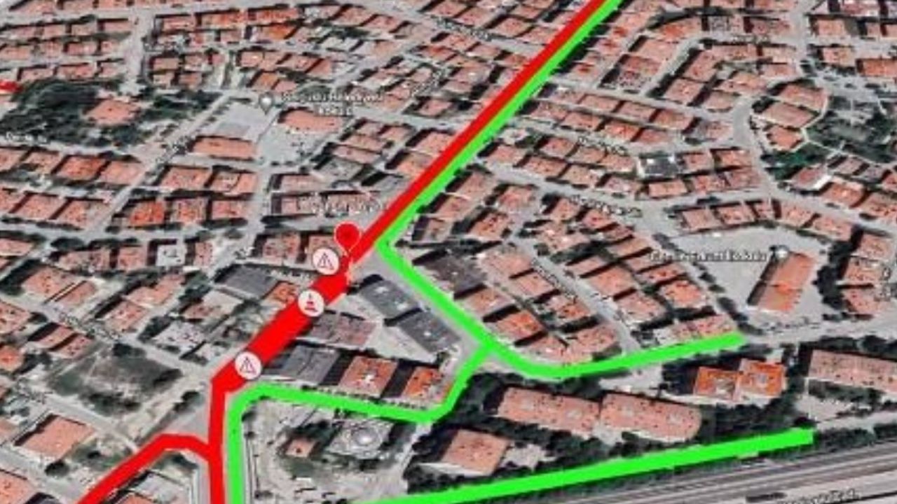 Konya'da içme suyu boru hattı yenileme çalışmaları başladı! O yol 21 gün kapalı kalacak..