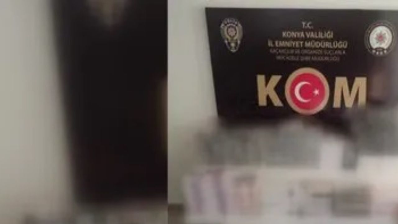 Konya'da KOM ekiplerinin milyonluk operasyonu: Onlarca şüpheli yakalandı!