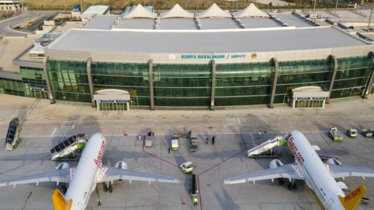 Konya Havalimanı, Şubat ayında yolcu rekoru kırdı!