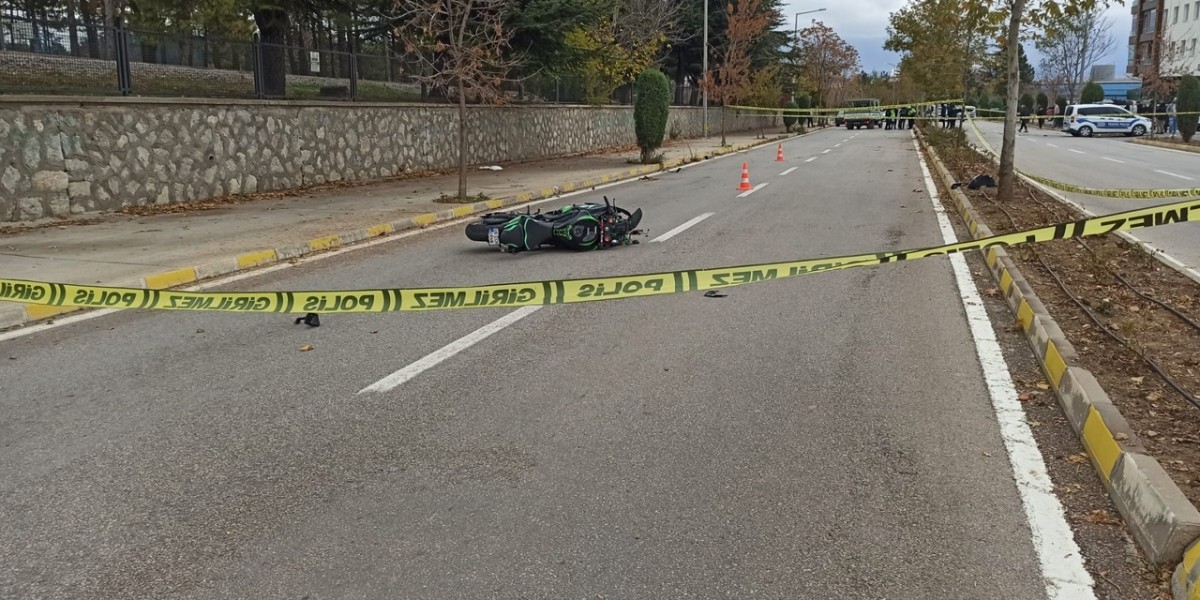 Konya’da 21 yaşındaki motorcu gencin feci ölümü