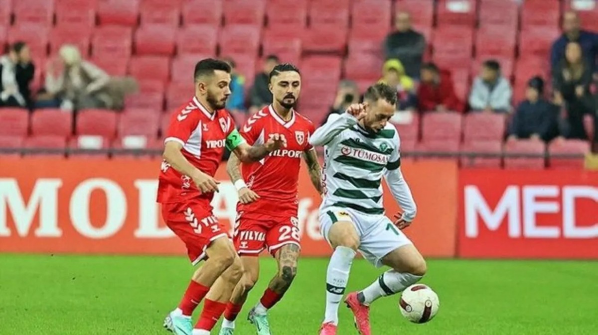 Konyaspor,Samsunspor deplasmanında istediğini alamadı 1-1