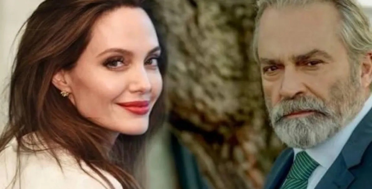 Angelina Jolie, rol arkadaşı Haluk Bilginer’i yere göğe sığdıramadı