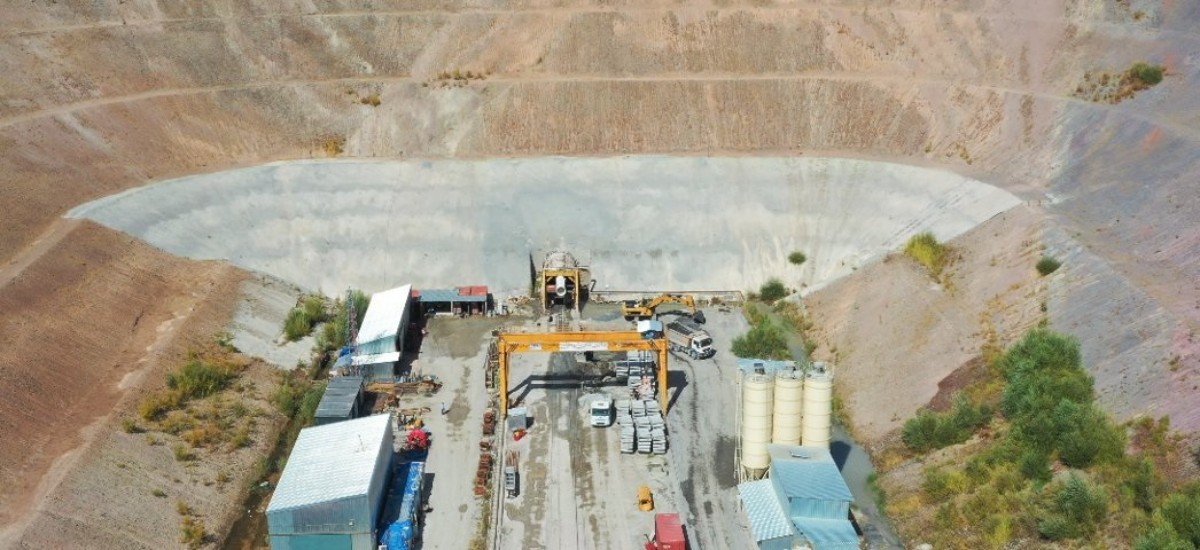 Malatya'da Yoncalı Sulaması İsale Tüneli