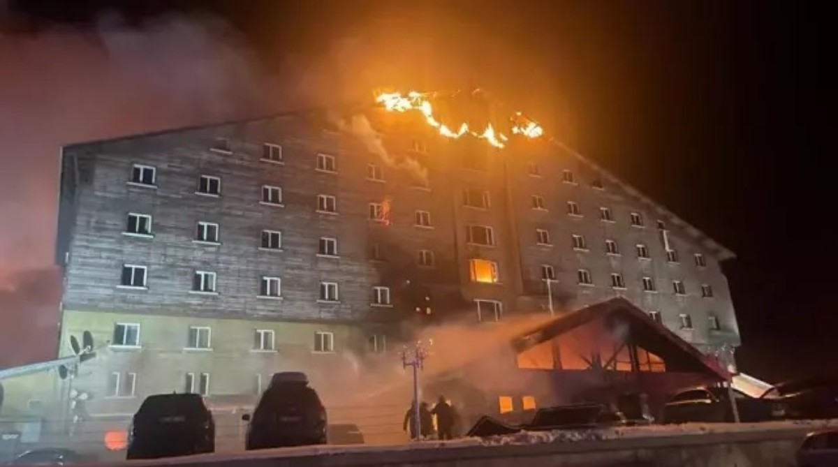 Kartalkaya’da yanan Grand Kartal Otel otel 66 kişiye mezar oldu